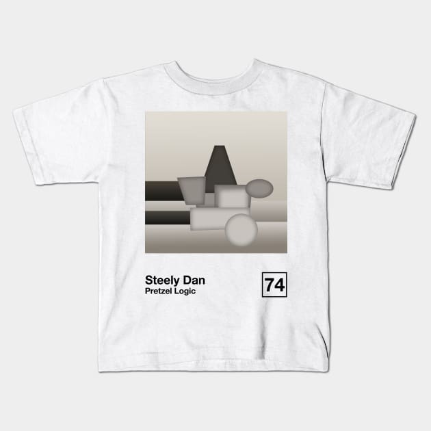 Pretzel Logic / Minimalist Style Graphic Poster Design Kids T-Shirt by saudade